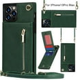 thumbnail image 1 of Wallet Case for  PU Zipper Wallet Smartphone Case with Card Holder & Shoulder Strap, 1 of 4