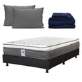 thumbnail image 1 of Colchón Queen Size + Box Belu + Sábanas Softy + Almohadas 2-Pack Spring Air Dicasa Phantom, 1 of 8