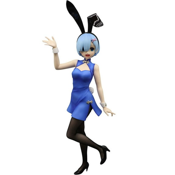 Re:Zero Rem China Dress BiCute Bunnies Statue, Not Mint