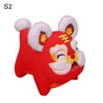 thumbnail image 2 of Chinese New Year Tiger Festive Three-dimensional Facial Expression New Year Gift 2022 Collection Chinese Zodiac Tiger Plush Toy for Decor, 2 of 8