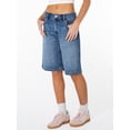 thumbnail image 5 of Celebrity Pink Women's and Women's Plus Relaxed Denim Jorts, Sizes XS-XXXL, 5 of 6