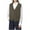 Green, variant on WENWU Womens Casual Loose Solid Color V Neck Classic Sleeveless Knitted Trendy V Neck Sweater Vest Tan Vest Long Fuzzy Vest Women