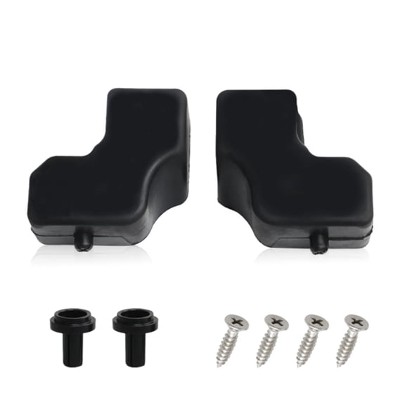 Furulu 1set HC3Z-99439A00-A HC3Z-99439A00-B Tailgate Upper Rubber Bushing Bumpers