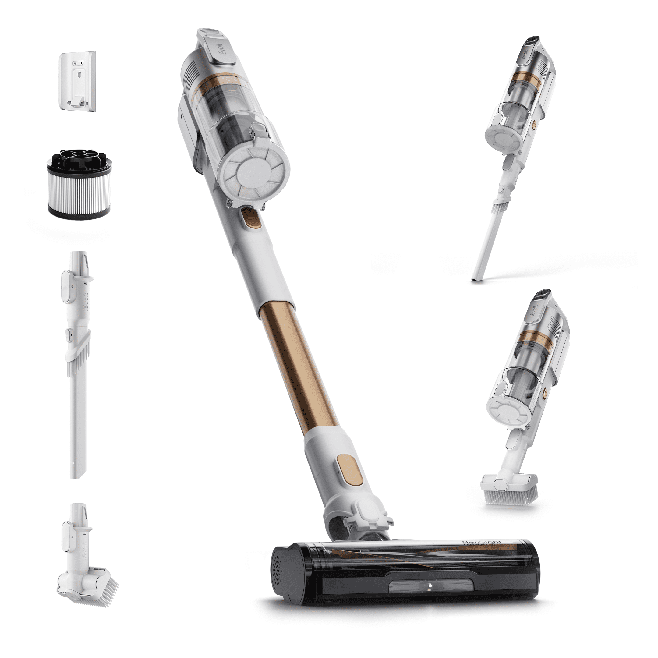 KANFUAQ Cordless Vacuum Cleaner, 55 Mins Fast Charging 38KPA