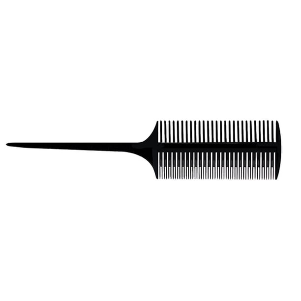 Soidarity Peine resaltador, tejido de doble cara, seccionamiento, cepillo para el cabello con estilo, herramientas de salón para el hogar, accesorios, Cuidado del cabello Tipo 1 Soidarity CE011622-01