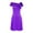 A215 Purple, variant on Velvet Dress for Women, Off Shoulder One Shoulder Strapless Mini Dresses with Fleece Collar, Holiday Party Evening Sundress