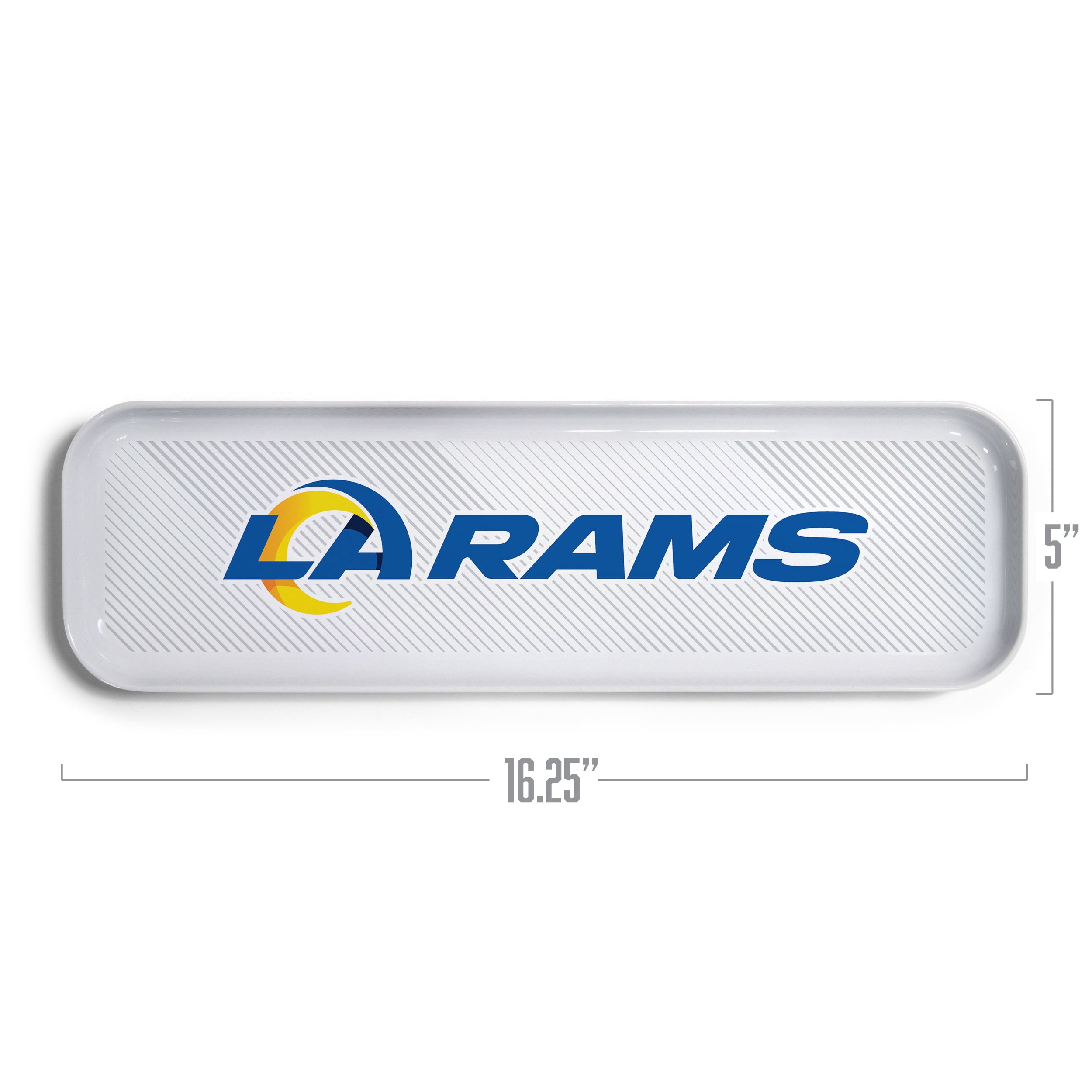 YouTheFan NFL Los Angeles Rams Small Snack Platter
