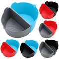thumbnail image 4 of YAOMOBB Dual Compartment Slow Cooker Liner Eco Friendly Silicone Slow Stew Pot Liners High Temperature Resistant 2Pcs Set, 4 of 7