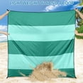 thumbnail image 4 of Manta de playa WIWIGO impermeable a prueba de arena de 200 x 240 cm para 2-8, 4 of 6