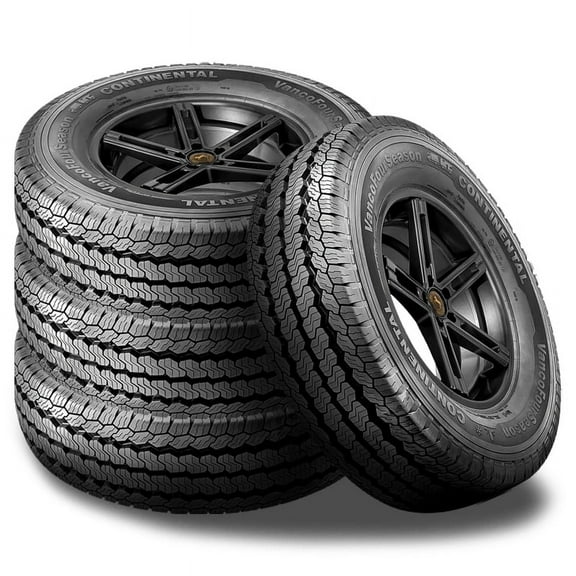 4 Continental VancoFourSeason 245/75R16 120/116N Cargo Van Fleet Tire 10 PLY 4510990000 / 245/75/16 / 2457516