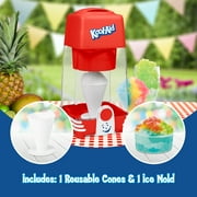 Kool-Aid Electric Snow Cone Maker, Shaved Ice Machine and Snow Cone Maker, Red
