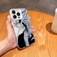 thumbnail image 3 of Funda de teléfono Black Anime Bleachs Kurosaki Ichigo para iPhone 16, 15, 14, 13, 12, 11 Pro Max, X, XR, XSMAX, 8, 7 Plus, cubierta trasera mate de caramelo, 3 of 5