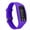 Purple, variant on Silicone Electronic Pedometer, Multi-Function Sports Watch with Time Calorie Distance