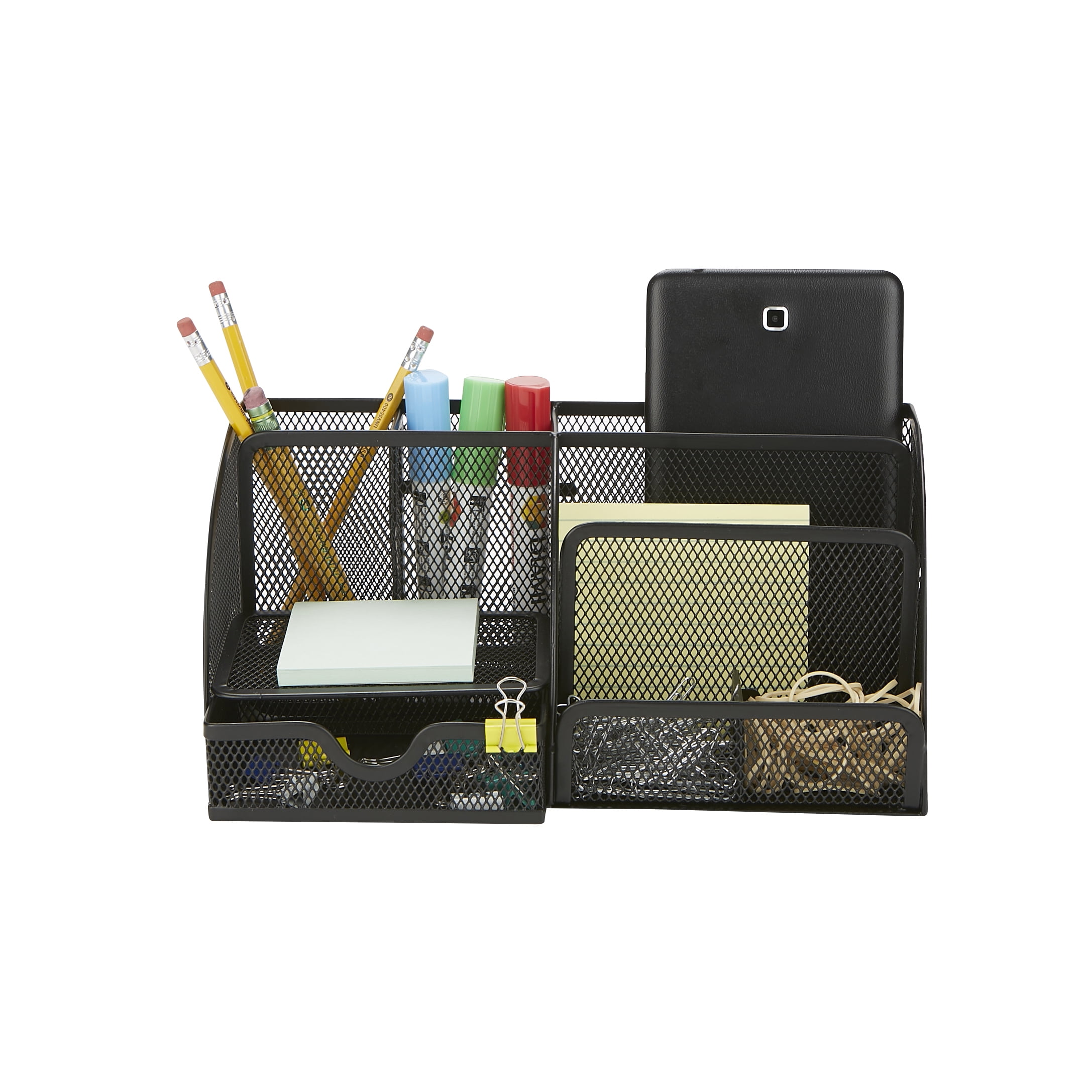 Mind Reader Desk Supplies Storage Organizer, Office Desk, 7