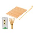 thumbnail image 1 of Bamboo Matcha Tea Set,Bamboo Matcha Tea Set Bamboo Matcha Stirring Whisk Bamboo Whisk Matcha Scoopand Mat Set Professional Grade, 1 of 11