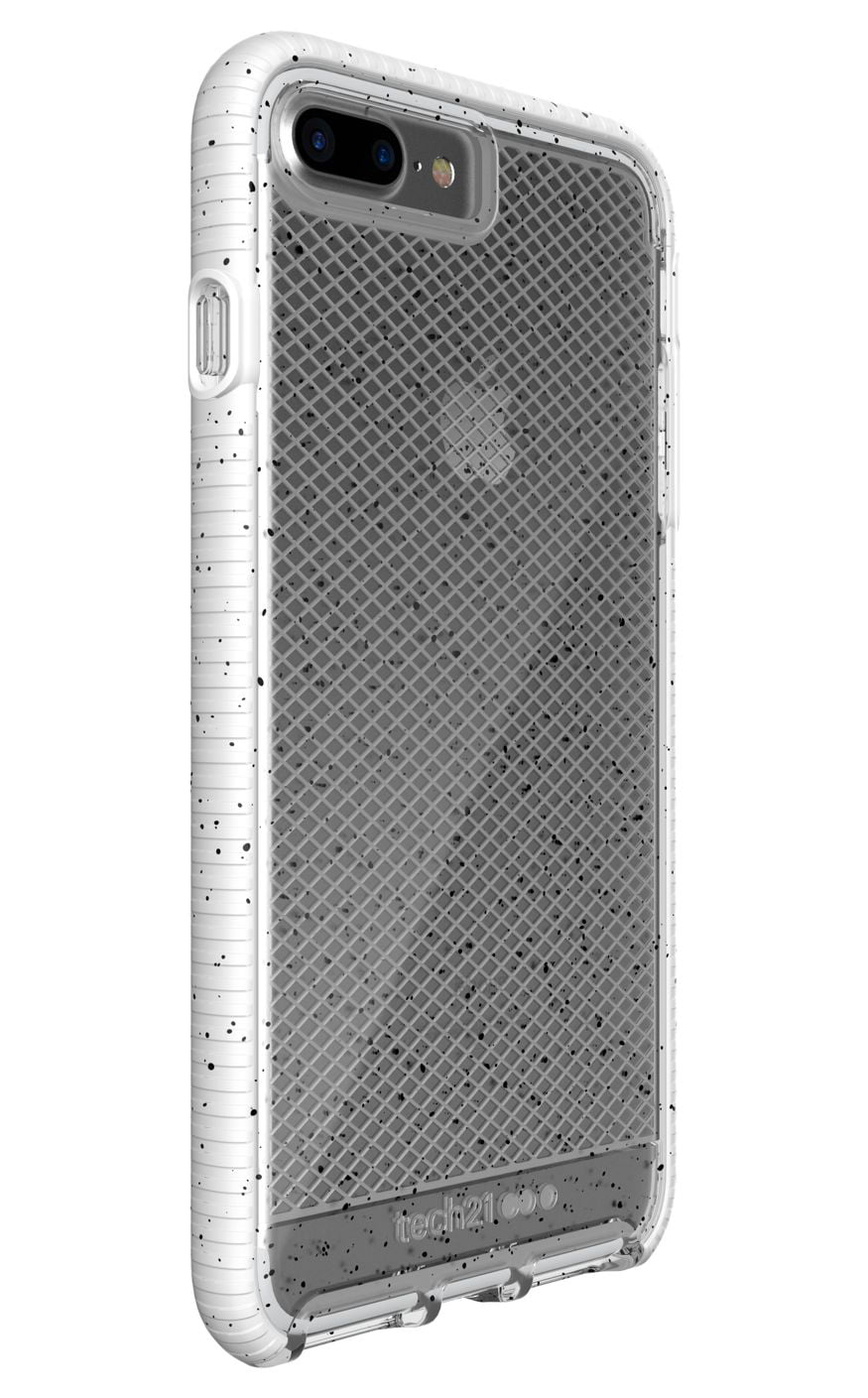 Tech21 Evo Check Active Edition Case - iPhone 7 Plus - Clear/White Spots