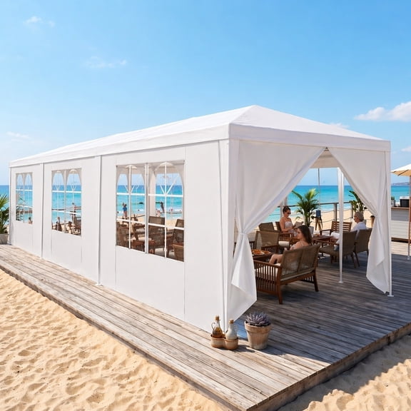 SANOPY 10x30 FT Pop-Up Gazebo Canopy Tent