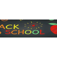thumbnail image 4 of Colorful Chalk Style Back to School Banner Background Party Decorations Backdrop for Classroom Decor School Event Photo Props Welcome Party Supplies, 4 of 7