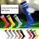 thumbnail image 4 of Calcetines deportivos Naiovety de tela agradables a la piel para fútbol y hockey largo amarillo, 4 of 6