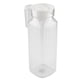 thumbnail image 2 of Jarra acrílica botella transparente con tapa, jarra de jugo de agua a rayas mango antideslizante para bebidas caseras caseras transparente(1100ml), 2 of 14