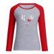 thumbnail image 1 of Tops Para Mujer Camisas de Manga Larga Otoño Primavera Patchwork Navidad Impreso Cuello Redondo Camiseta Casual Odeerbi ODB151567, 1 of 6