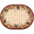 thumbnail image 1 of Oval Thanksgiving Tablecloth 52 x 70 Inch, Thanksgiving Turkey Harvest Tablecloth Oval, Thanksgiving Table Cloths Oval, Thanksgiving Oval Table Cloth Decor, 1 of 1