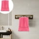 thumbnail image 5 of Toalla de Mano de Algodón Suave | 76 X 35 Cm | Absorbente y de Secado Rápido | Rosa/Blanco/Amarillo/Verde | Juego de Toallas para Baño de Hotel y Hogar | 1 Pieza, 5 of 6