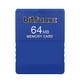 thumbnail image 2 of Tarjeta Memoria FMCB 1.966 para PS2 Tarjeta Consola McBoot Gratuita 64 MB (azul), 2 of 7