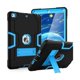 thumbnail image 1 of wonim11 OKP Case for iPad 6th Generation/iPad 5th Generation/iPad 9.7 inch/iPad Air 2, Shockproof Case for iPad 9.7 inch 2018/2017 with Kickstand, Black+Blue, 1 of 1