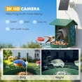 thumbnail image 4 of CoSoTower Smart Bird Feeder Camera Solar Powered with AI Identify 16000+ Birds, Auto Video Capture, Motion Detection, 4 of 7