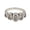 Silver, variant on Geometric Rings for Women Gemstone Square Oval Cubic Zirconia Stainless Steel Silver Gold Plated Dainty Elegant Personalized Gift Jewelry Silver 8