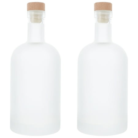 

2Pcs Bottles Empty Bottles Fruit Bottles DIY Ice Bottles Drink Bottles