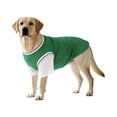 thumbnail image 2 of Breathable Mesh Shed Resistant Basketball Style Sports T-Shirts for Medium & Large Dogs(S,Green), 2 of 8