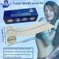 thumbnail image 3 of Waterproof Tattoo Aftercare Bandage,7.87" x 11 Yard Transparent Dressing Film Roll,Tattoo Protective Cover up Tape,Tattoo Second Skin Adhesive Patch,Tattoo Healing Wrap,Tattoo Supplies, 3 of 7