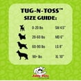 thumbnail image 4 of Jolly Pets Tug-N-Toss 6 inch Purple Rubber Ball with Handle Chew Toy for Dogs, 4 of 6
