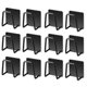 thumbnail image 1 of Percheros para sombreros para organizador de sombreros montado en la pared, percheros de metal para gorras de béisbol, sombrero adhesivo Ganchos para pared, perchas para sombreros sin taladrar, 1 of 5