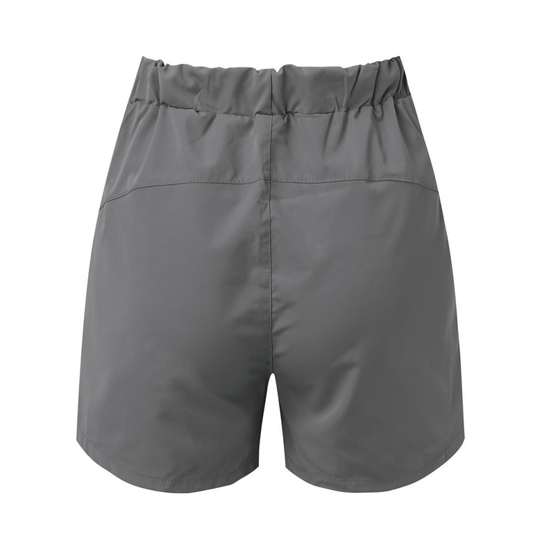 Womens Shorts Sports Loose Breathable Lace Up Yoga Running