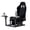 Black Cockpit-49, variant on Supllueer Flight Simulator Cockpit Stand Adjustable Fits Thrustmaster Hotas Warthog Logitech Fanatec.Excluding Electronic Devices
