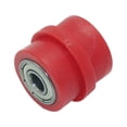 thumbnail image 4 of Miulika 8mm Drive Chain Pulley Roller Slider Tensioner For Street Bike Motorcycles ATV - Red, 4 of 4