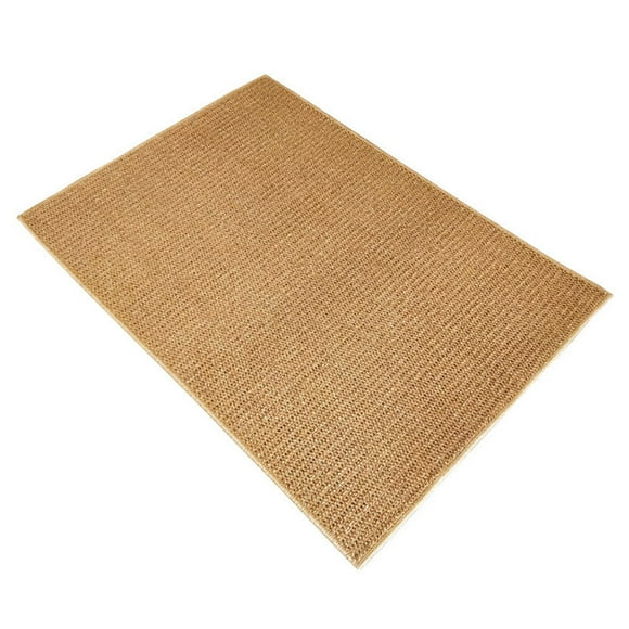 Bwomeauty Outdoor Couch Cushions, Washable Indoor And Outdoor Rug And Windproof Brown Balcony Rug Kitchen Rug 16 X 24 Inch Border Design Camping Garden Patio, Man Gifts