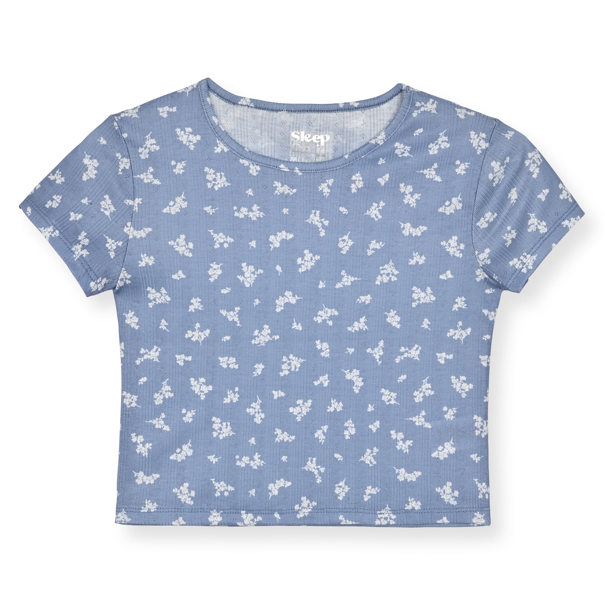 Sleep On It Girls Short Sleeve Top & Shorts, 2-Piece Pajama Set, Sizes 7-16