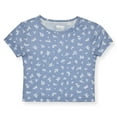 thumbnail image 2 of Sleep On It Girls Short Sleeve Top & Shorts, 2-Piece Pajama Set, Sizes 7-16, 2 of 4