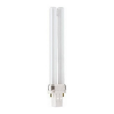- Philips 13w Single Tube 2-Pin GX23 4100K Cool White Fluorescent Light Bulb