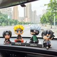 thumbnail image 4 of ¡Naruto Anime figura Uzumaki Naruto Kakashi Q Ver! Uchiha Sasuke Itachi sacudiendo la cabeza lindos juguetes decoración del coche modelo regalos de muñecas, 4 of 4