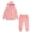 ZB-Pink, variant on Toddler Baby Boy Fall Winter Clothes Toddler Baby Boy Fall Dinosaur Outfits, Contrast Color Long Sleeve Hoodie Waist Pants 2 Piece Clothing Set Grey,Size 1-2 Years