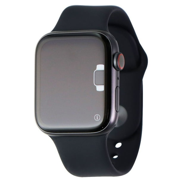 Apple Watch Series 5 (GPS + Cellular) 44mm Space Gray Aluminum/Black Sport Band (Refurbished