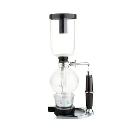 

Stylish and Durable 3/5-Cup Resistant Glass Syphon Coffee Maker - Premium Siphon Coffee Pot - Essential Brewing Teaware for Cafes