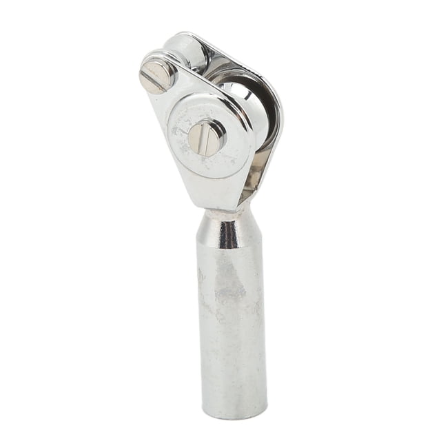 Guía de rodillos de pesca de aleación de aluminio, guía de doble polea para caña de pescar, guía para aparejos de pesca, 8 mm/0,31 pulgadas