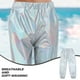 thumbnail image 5 of 1 pantalón largo de estilo hip hop callejero, brillante, para ocio, deportivo, para mujer, elegante, holgado, transpirable, para niña y mujer., 5 of 7