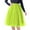 Yellow, variant on Women's Mesh Ball Pleated Tulle Skirt